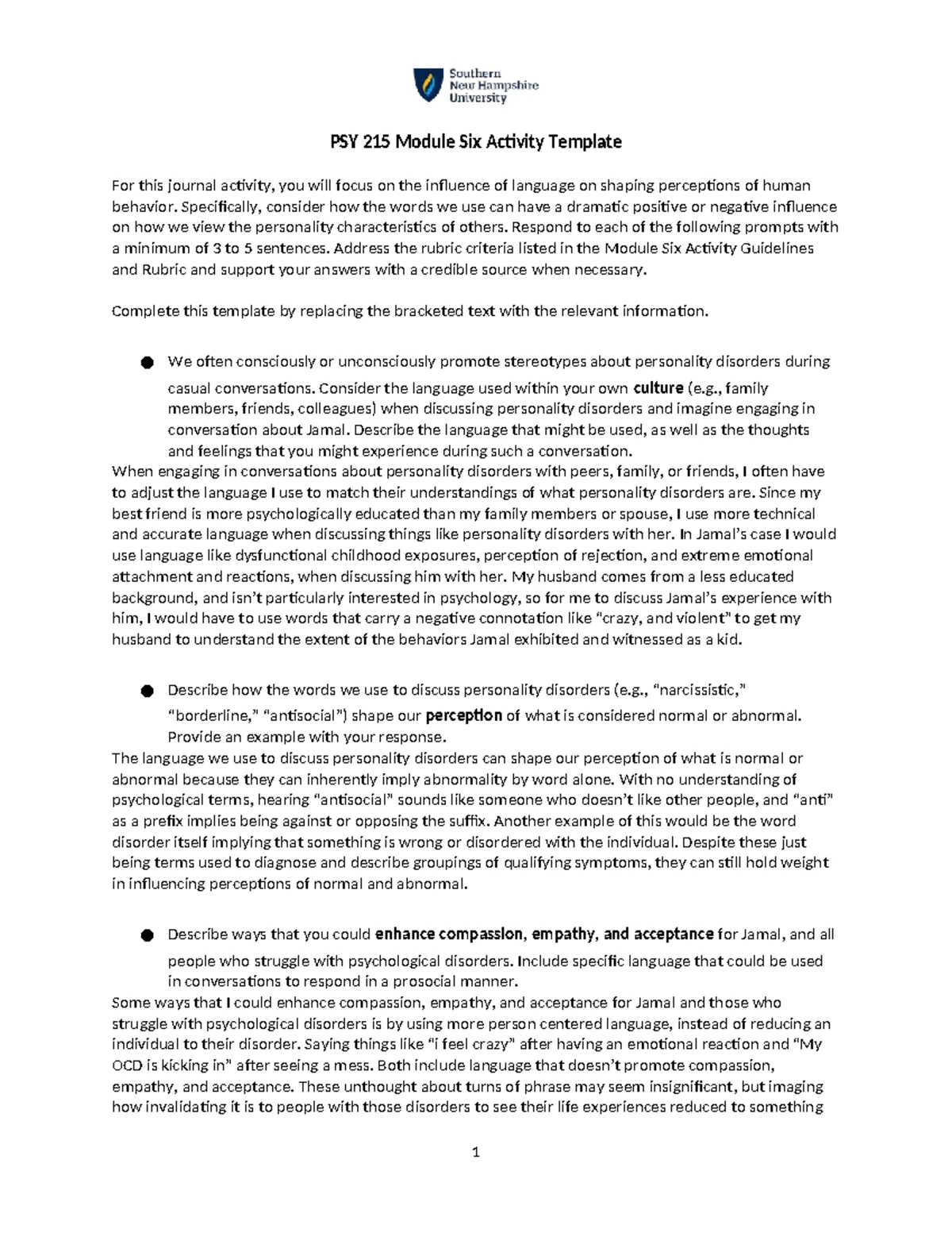 SCS 215 Short Paper: Social Institutions and Their Impact on Society ...