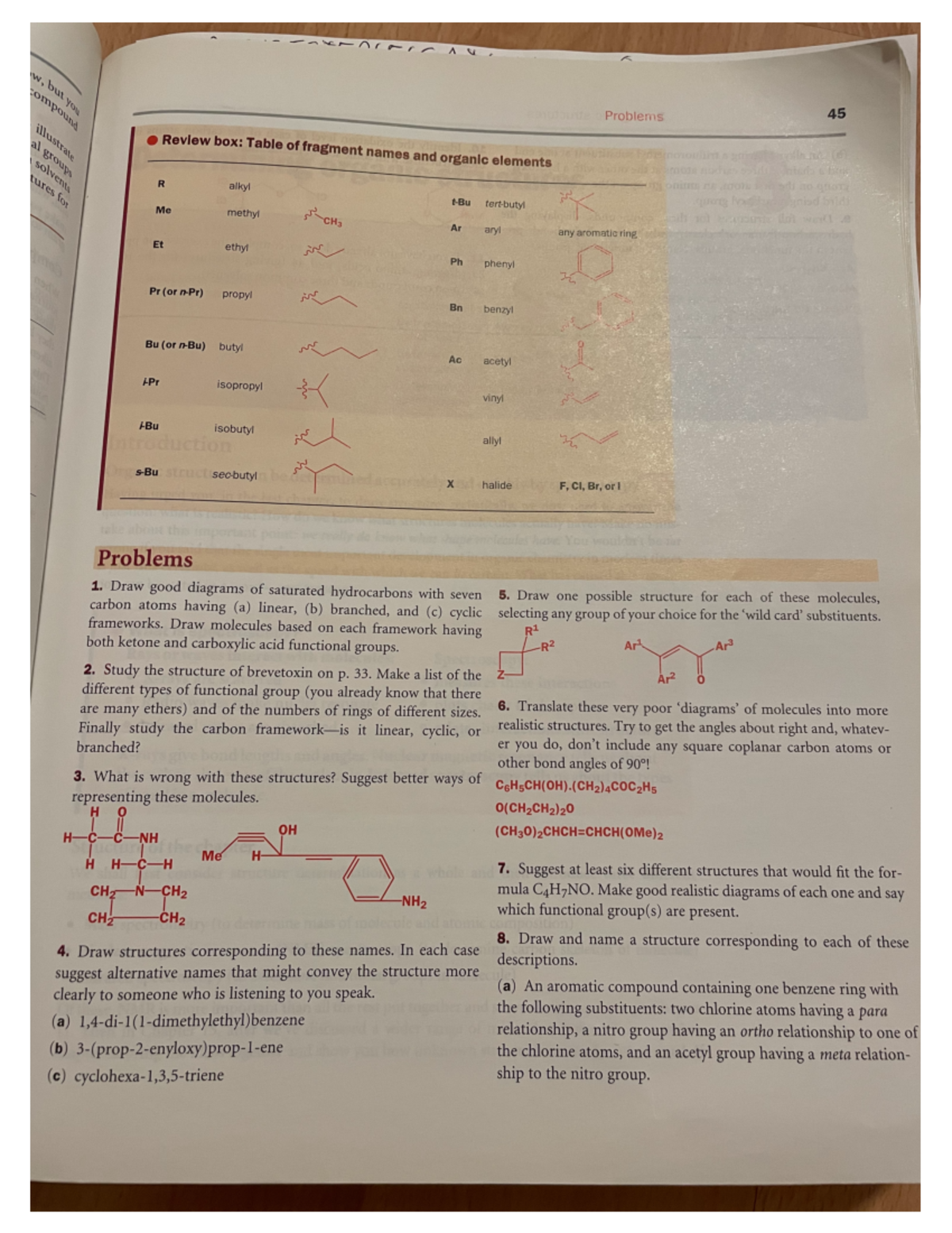 Ch 2 problems - organic structures - CHM1321 - Studocu