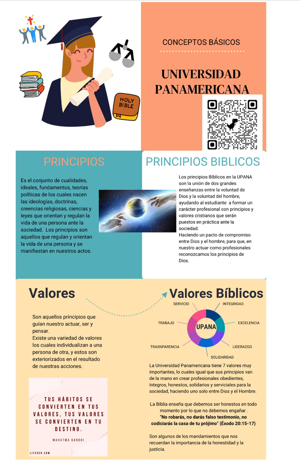 Valores Bíblicos y Principios en la UPANA - INFO 1 - Document Preview