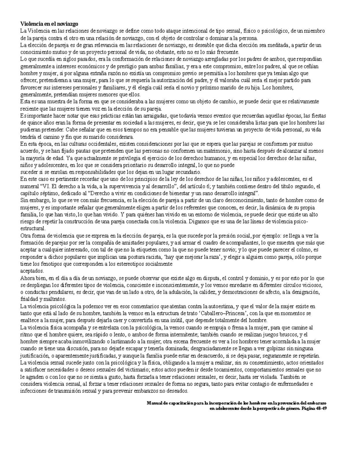 Estudio sobre la Violencia en el Noviazgo: Impacto y Prevención - Studocu