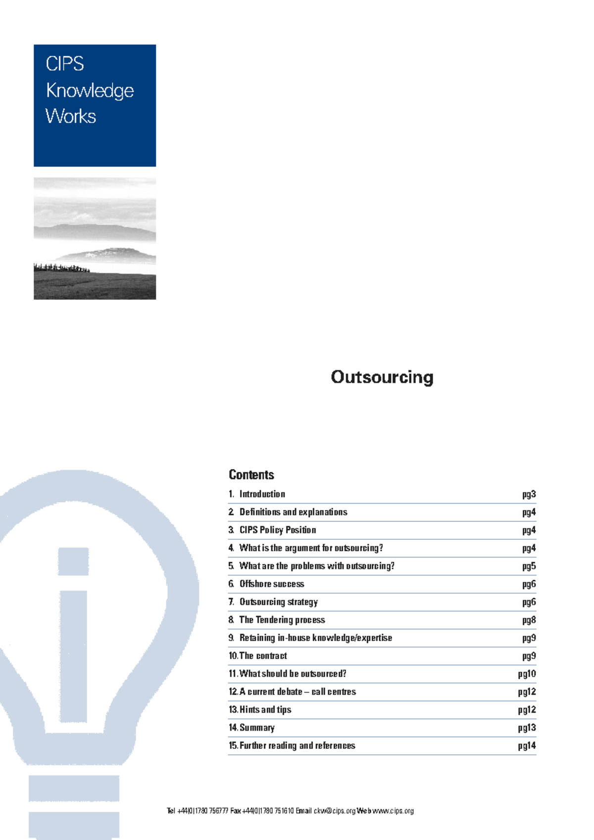 CIPS PG Outsourcing: Comprehensive Guide to Strategies and Challenges ...