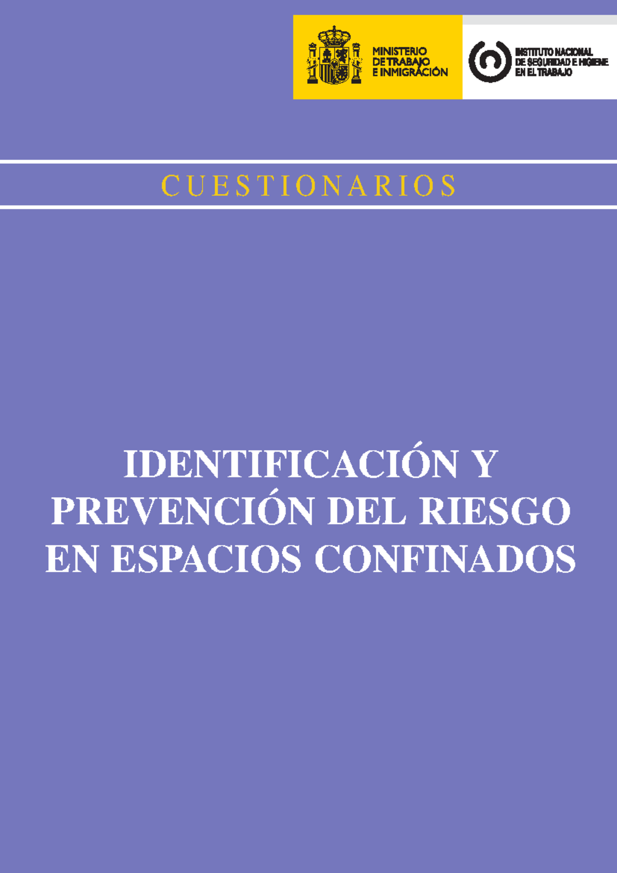 Cuest C006 Identificación y Prevención de Riesgos en Espacios ...