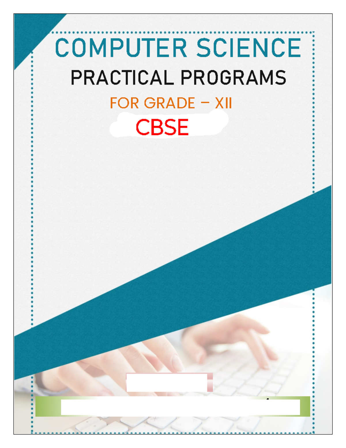 CS XII Practical Programs: Python & SQL Exercises - Studocu