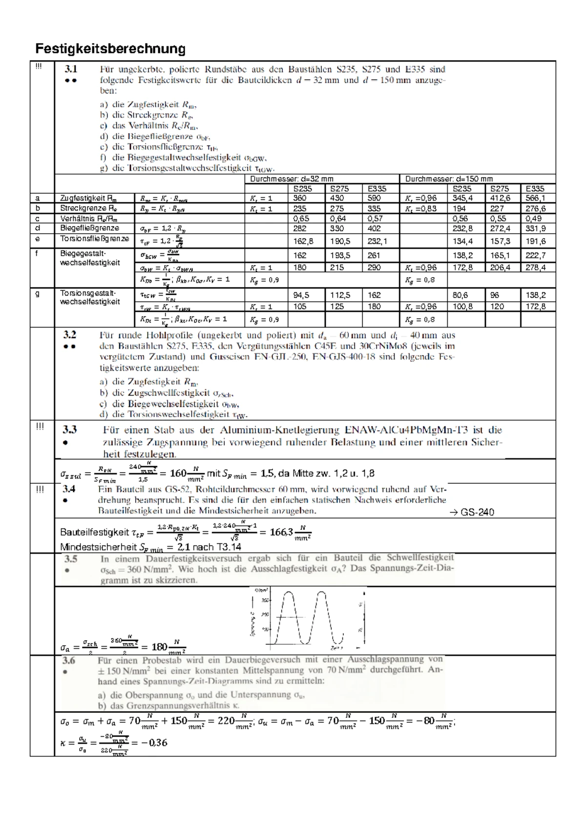 übungsaufgaben Mechatroniker Mit Lösungen Pdf KLR Übungsaufgaben (mit Lösungsskizzen) - Aufgabe 1) Grenzen Sie die
