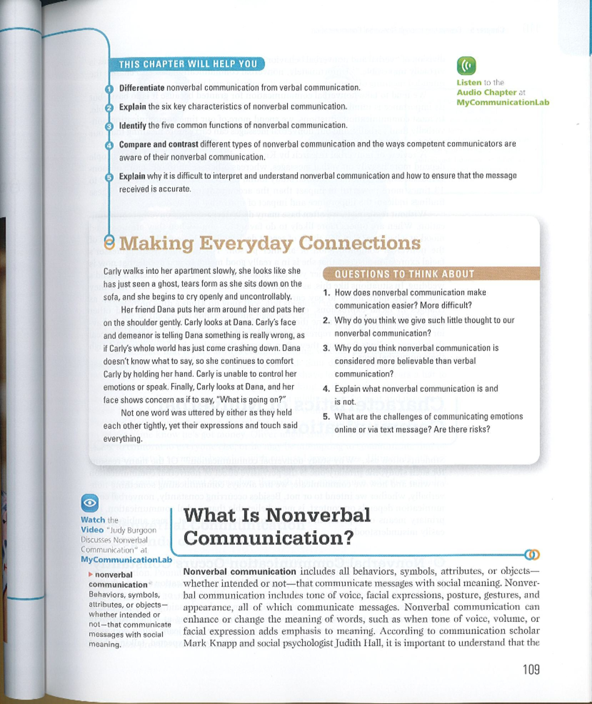 Nonverbal Communication: Key Characteristics and Functions - COM101 ...