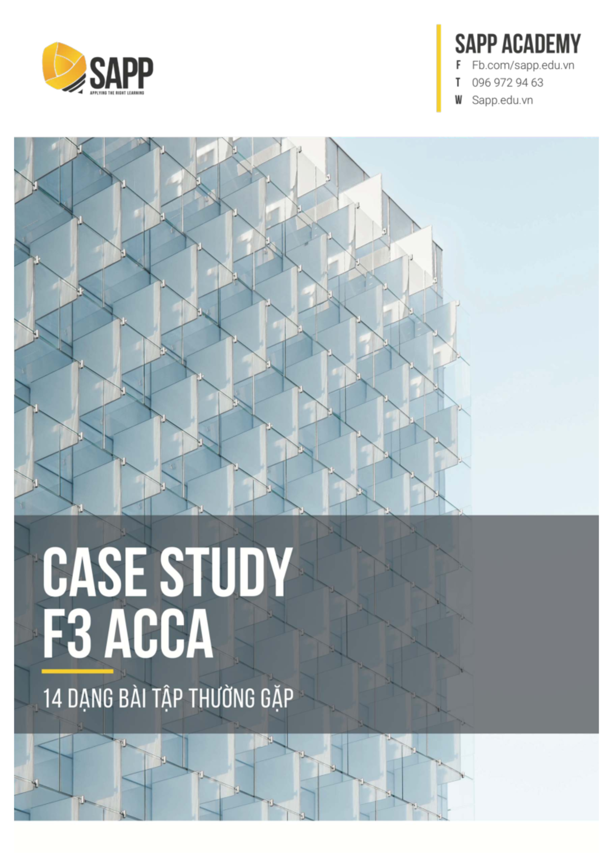 Case Study F3 ACCA: 14 Dạng Bài Tập Thường Gặp trong Kế Toán Tài Chính ...