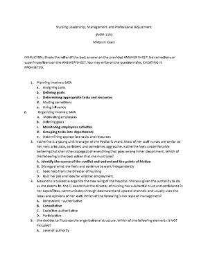 Universal CODE System - disaster nursing - EMERGENCY CODE Emergency ...