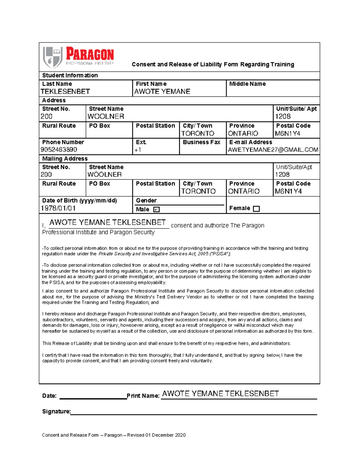 CRLF+Consent+Form+-+PPI OF THE CANADA TO - ANPH108 - Studocu