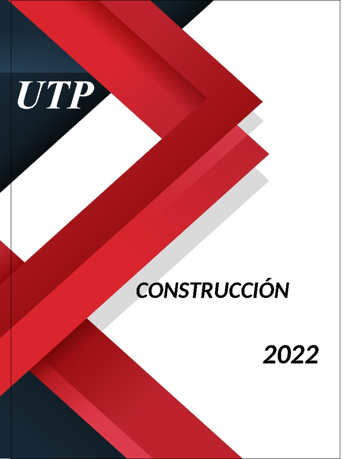 Informe de Visita a Obra: Proyecto de Construcción UTP 2022 - Document Preview
