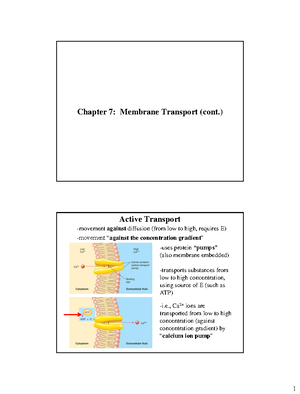 Campbell Biology Ch. 7 - Membrane Structure and Function Study Guide ...