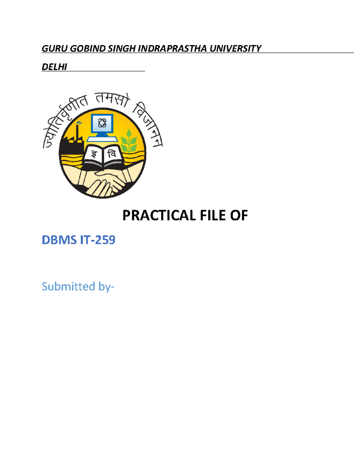 DBMS Practical File: Student & Police Databases Analysis - Studocu