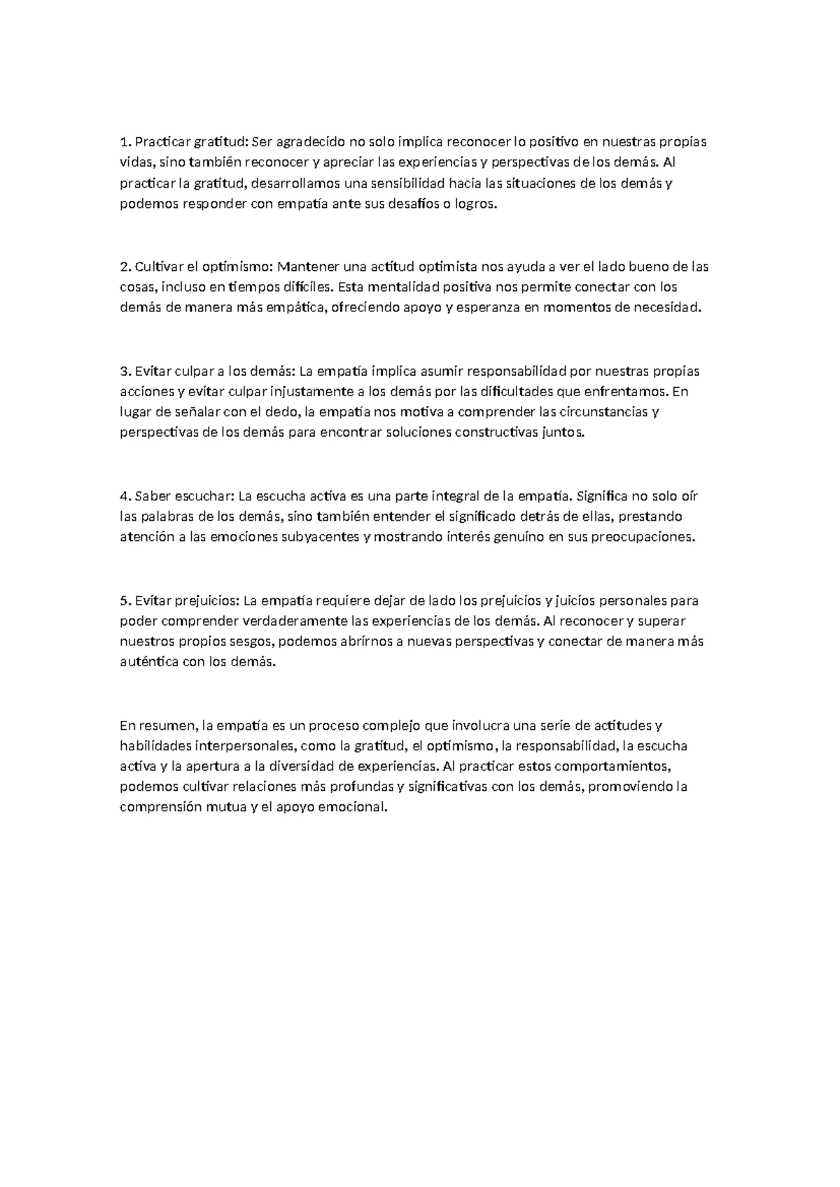 Organizador gráfico T4-DZRM: La Empatía y sus Características - Studocu