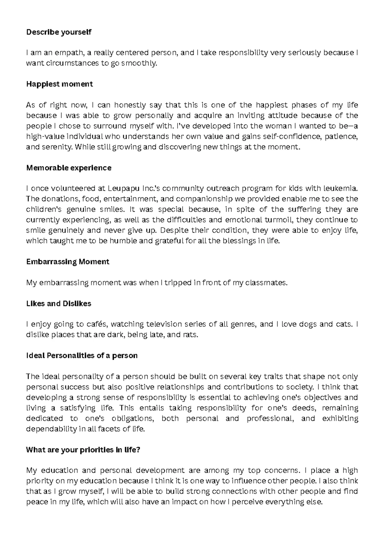 Ethics 222: Moral Development in Nursing Practice and Patient Care ...