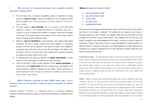 OPERATIONS AND PRODUCTION (OPR 101) Final Exam Study Notes and Key ...