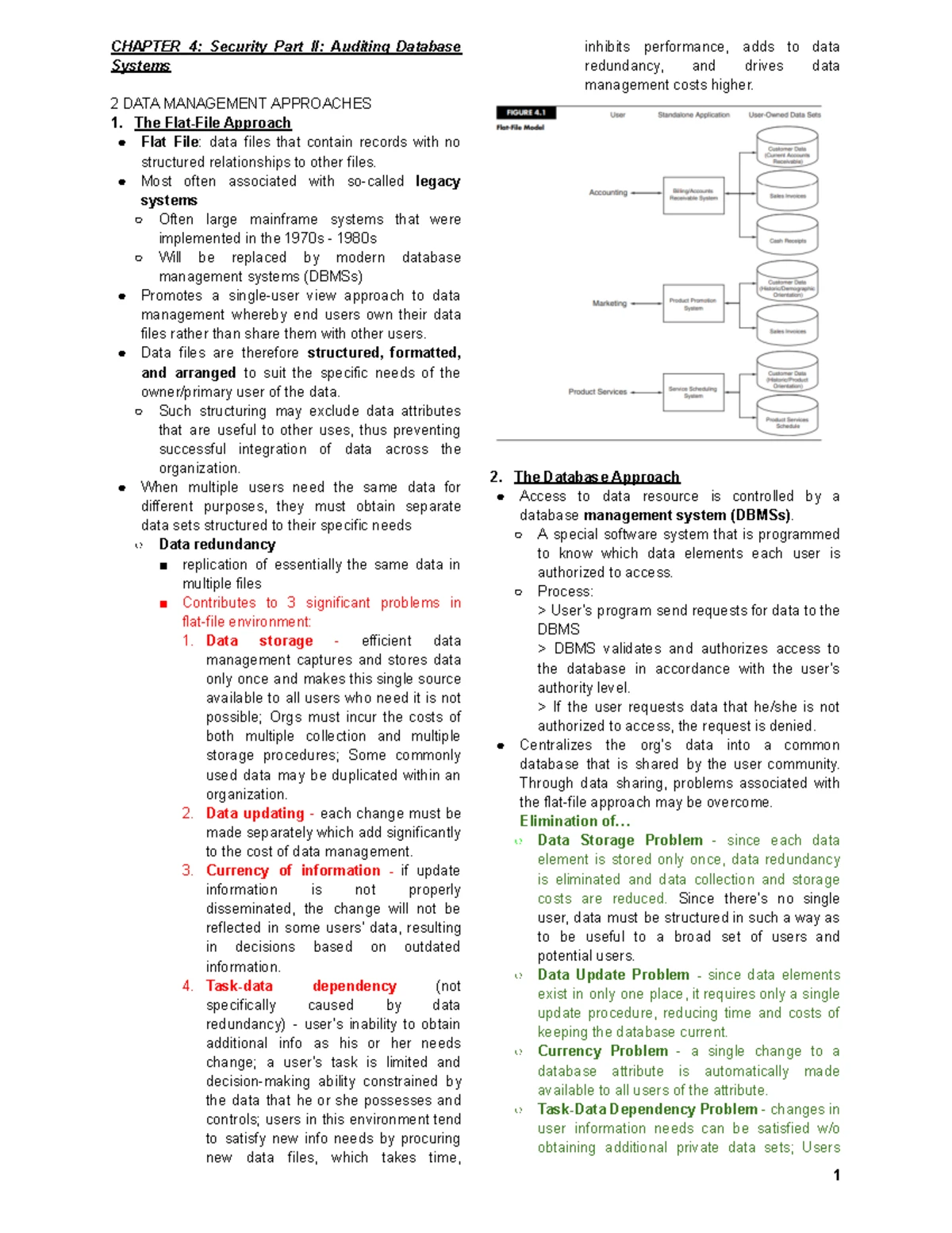 Audcis 1-2 - Chapter 1 - Auditing and Internal Control Chapter 2 ...