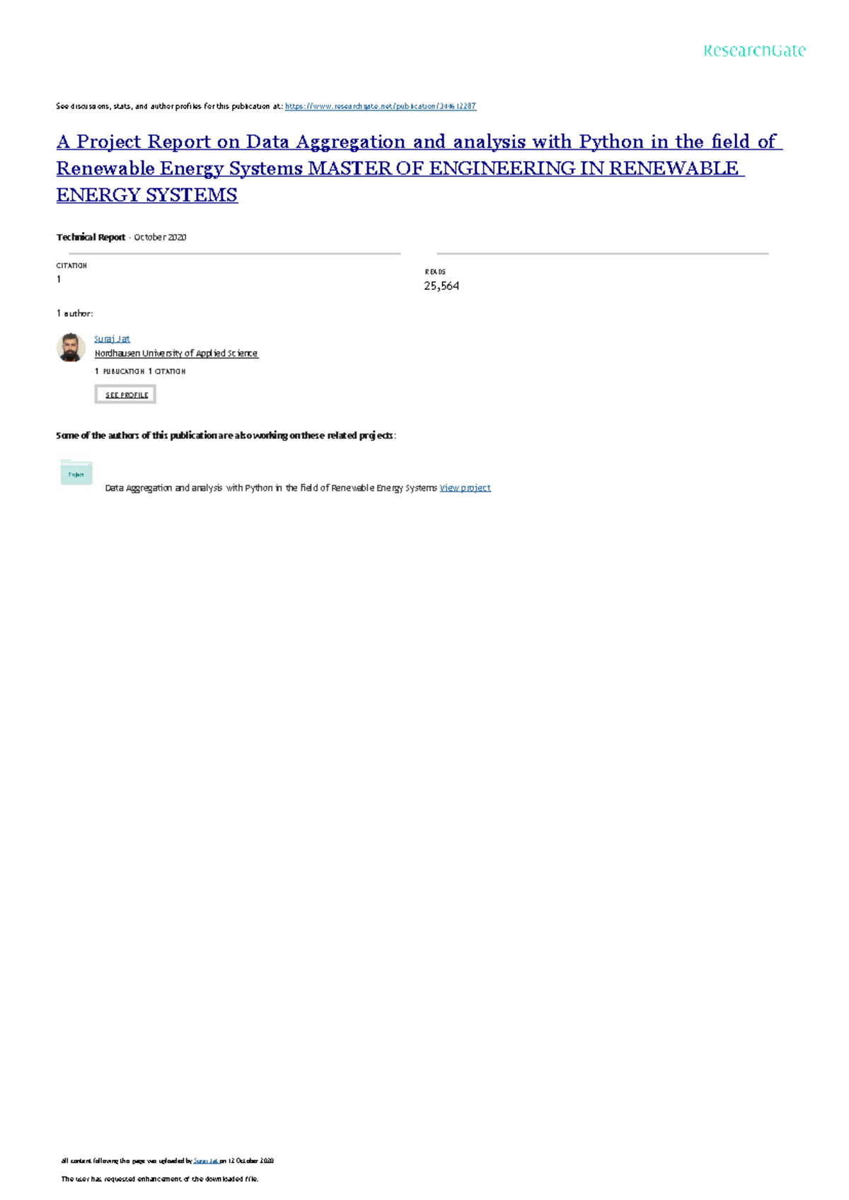 Scientific Project II updated - See discussions, stats, and author ...