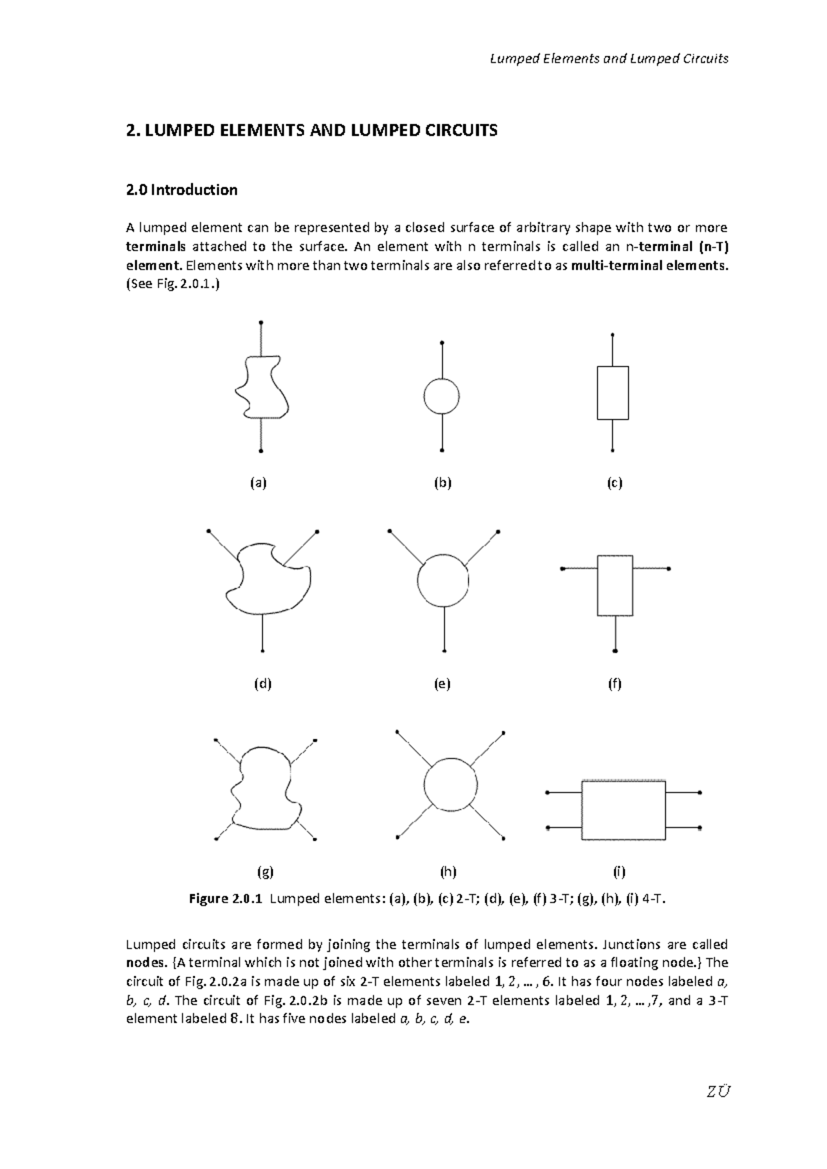 Ch2 - 2. LUMPED ELEMENTS AND LUMPED CIRCUITS 2 Introduction A lumped ...