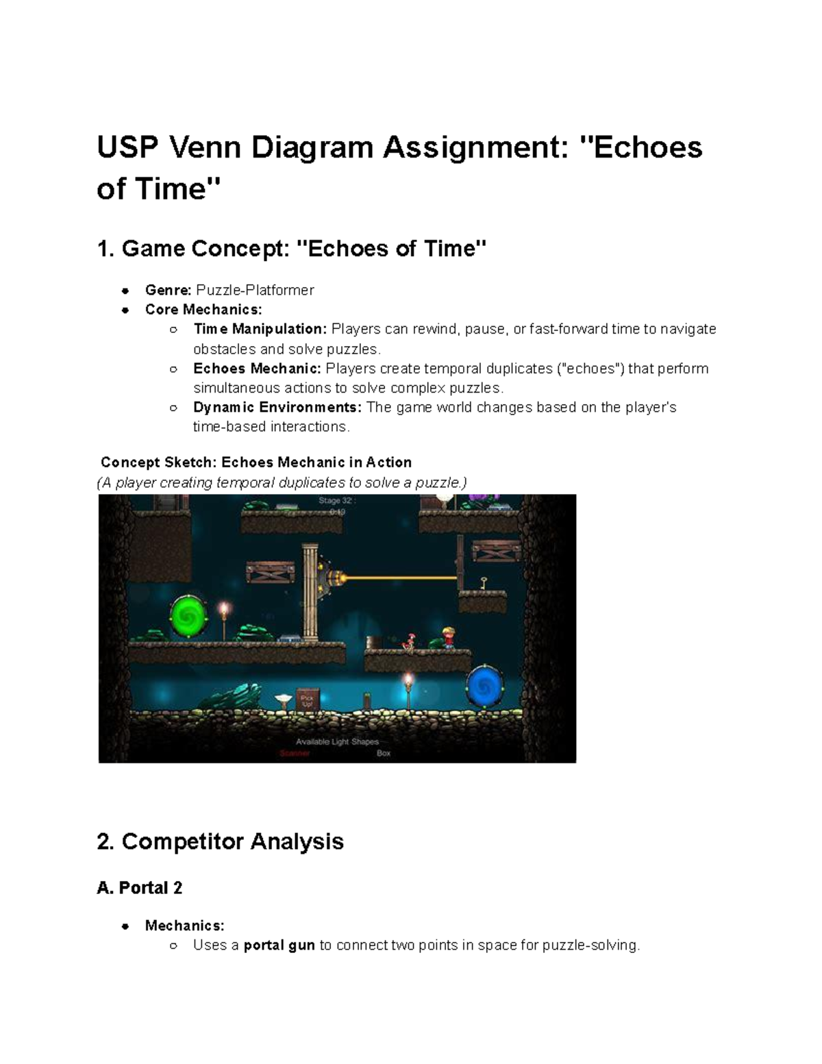 USP Venn Diagram Assignment Echoes of Time - USP Venn Diagram ...