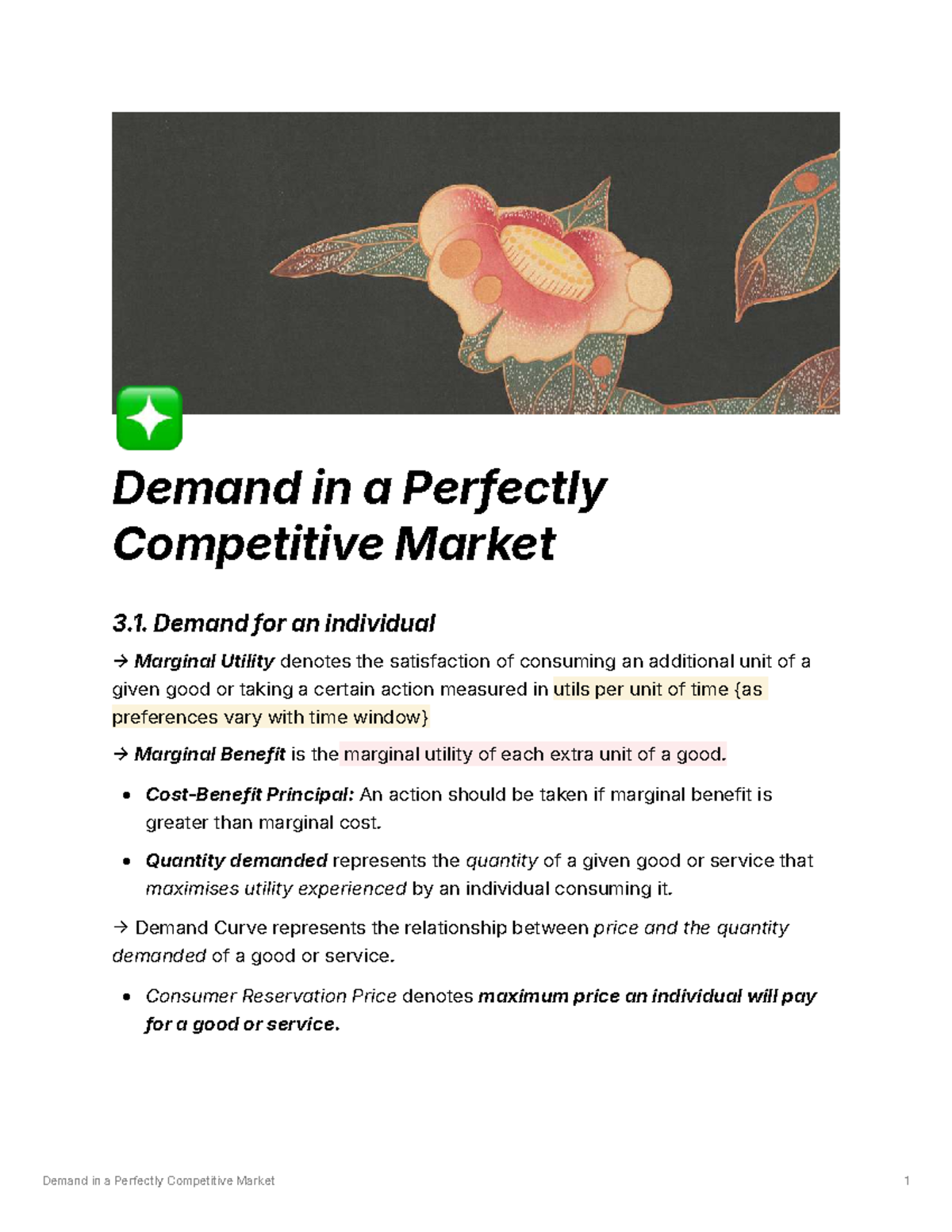 Demand in a Perfectly Competitive Market: Key Concepts and Effects ...