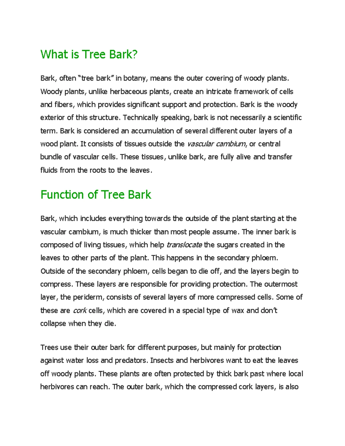 Herbaceous Plants: Types and Examples - A Complete Guide - Studocu