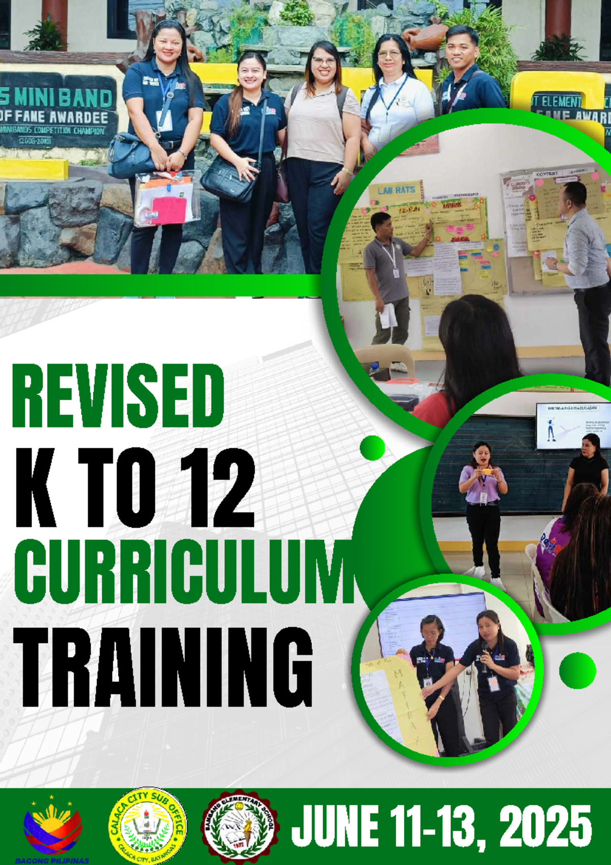 Revised K to 12 Curriculum Training for Grade 5 Teachers - Studocu