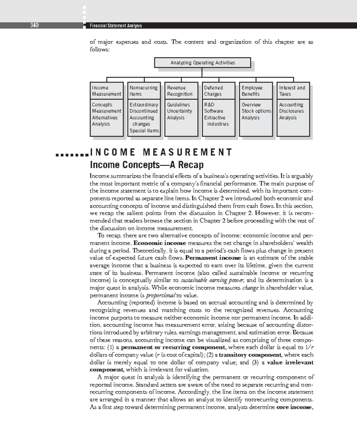 340 Financial Statement Analysis: Major Expenses and Income Measurement ...