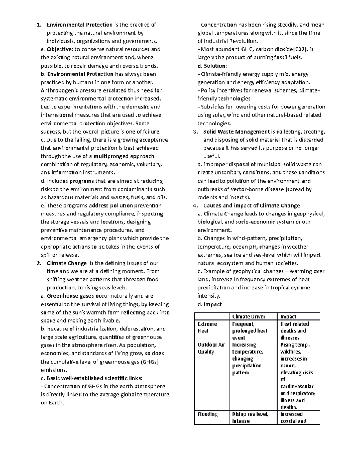 CWTS Finals Review: Environmental Issues and Drug Addiction Insights ...