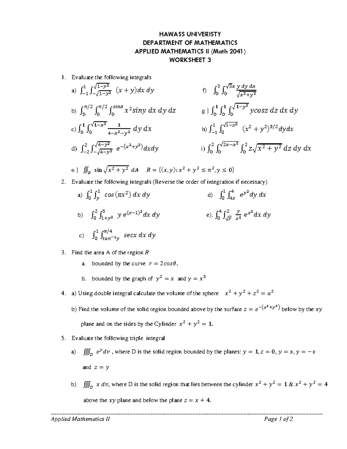 Worksheet 3 - Say something - - Studocu