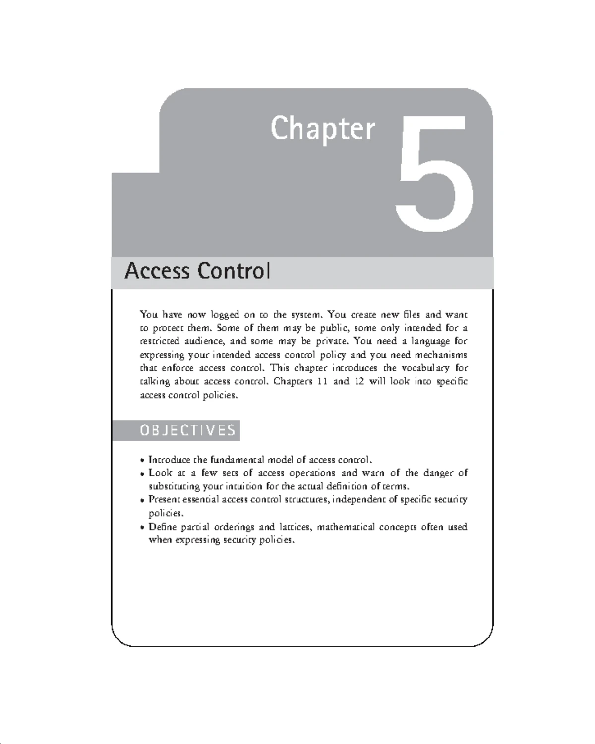 Chapter 4: Identification and Authentication in Computer Security (CS ...