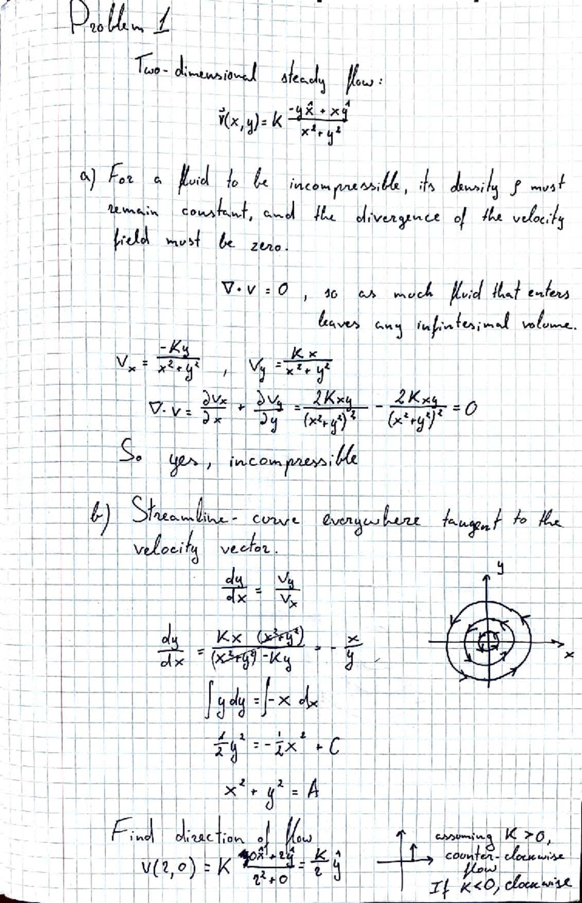 PS 4 - Homework: Steady Flow Problems and Fluid Dynamics Analysis ...