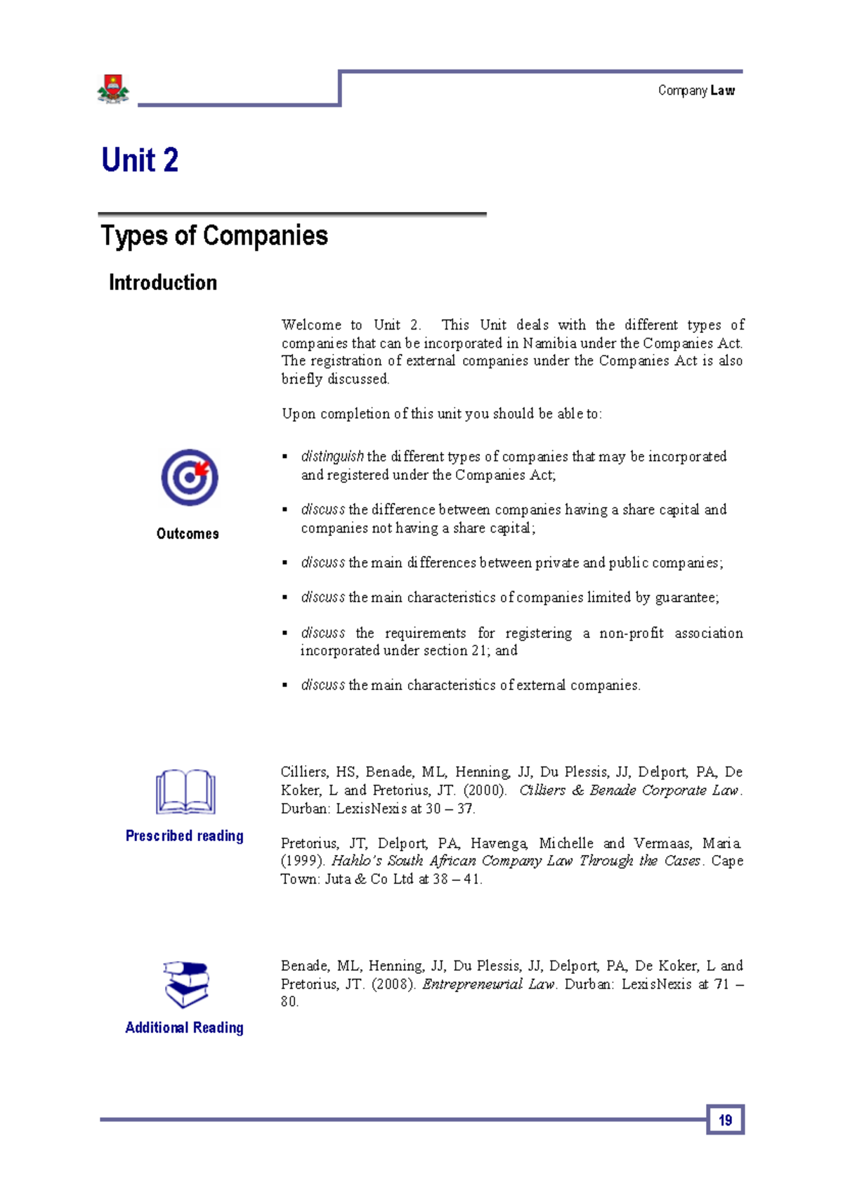 Unit 2: Types of Companies - Company Law Insights and Key Concepts ...