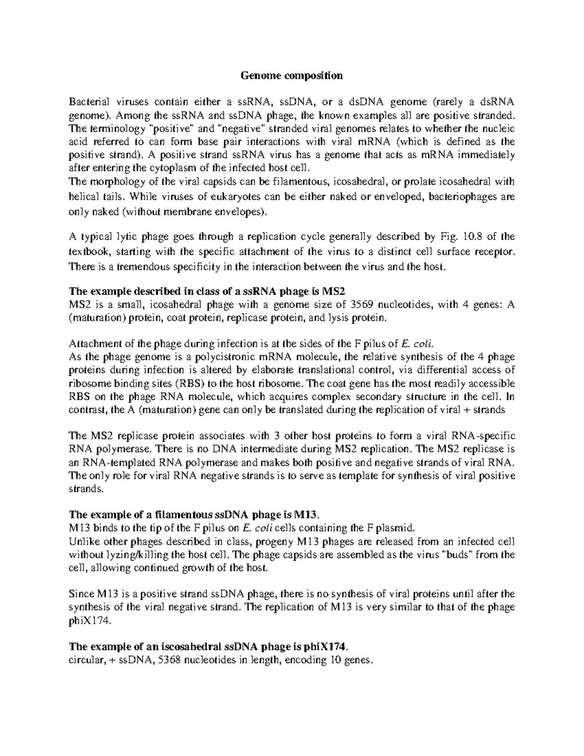 Genetics Revision Notes for Final Exam Preparation - Studocu