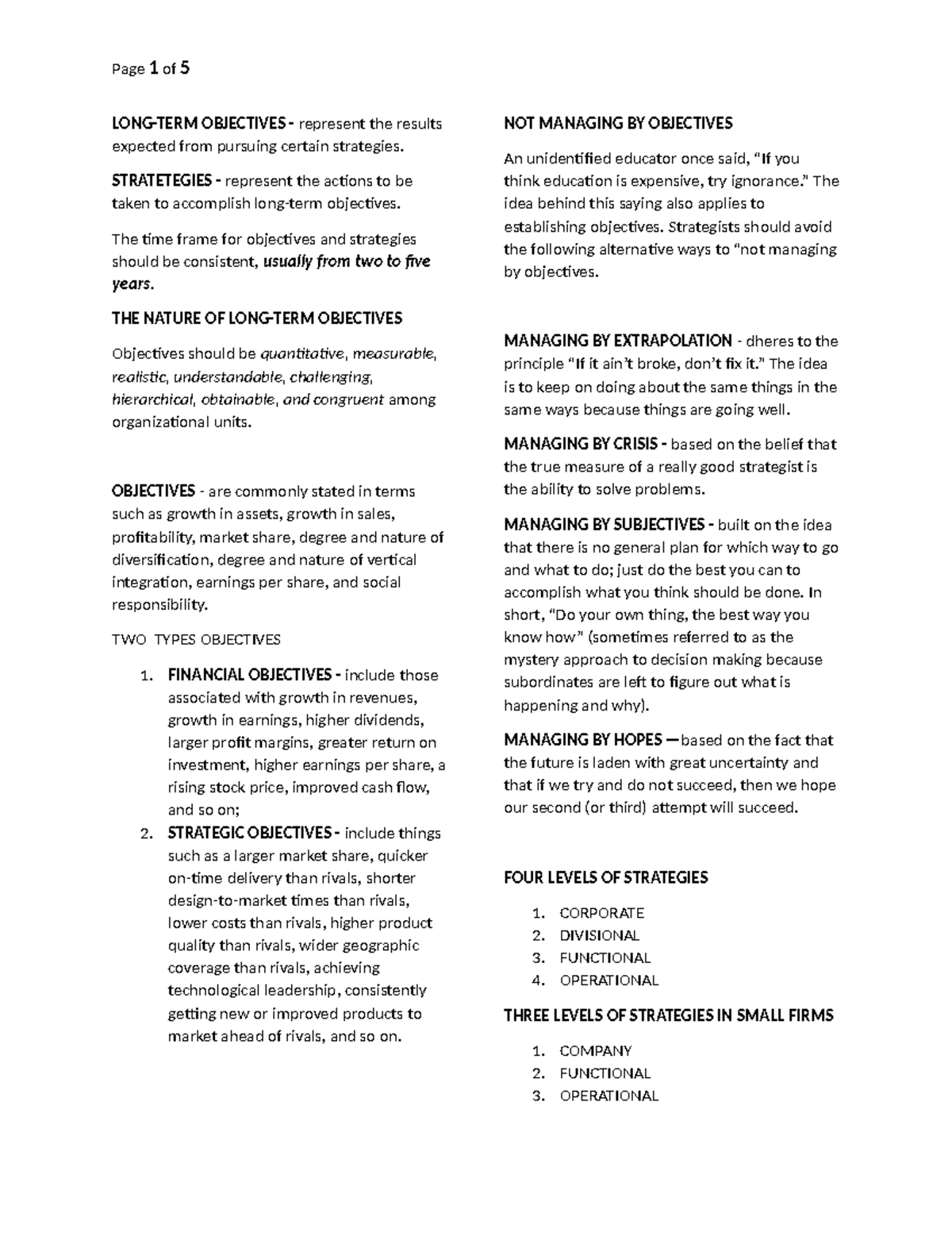 CBME M5 M6 Reviewer - ...... - LONG-TERM OBJECTIVES - represent the ...