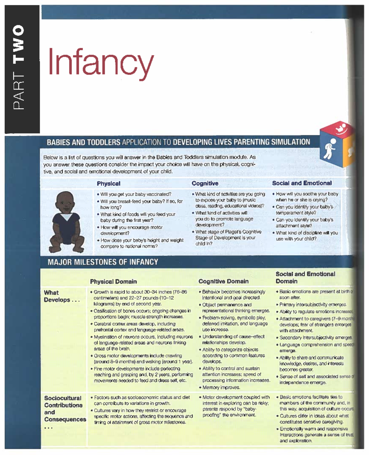 Development of Children: Chapter 2 - Infancy and Toddlerhood Insights ...