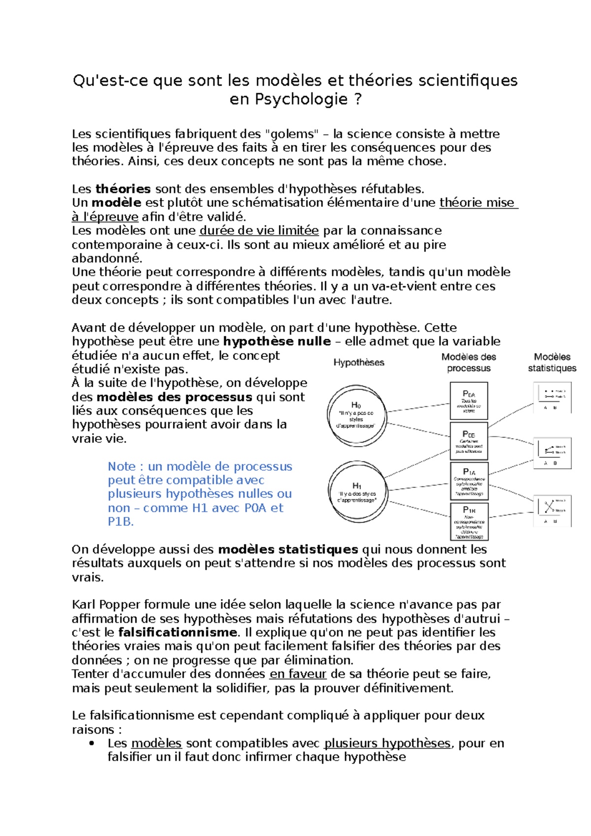Qu'est-ce qu'un modèle en Psychologie - Qu'est-ce que sont les modèles ...