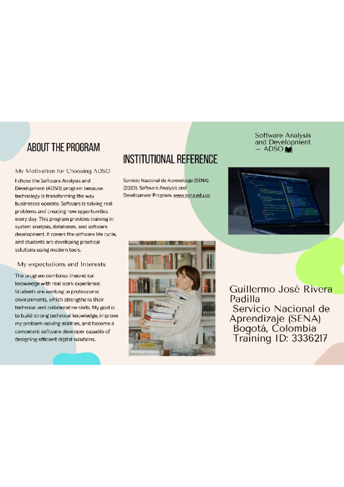 ADSO Software Analysis and Development Program Overview - Studocu