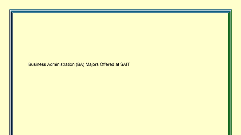 Business Administration (BA) Overview: Skills for Financial Services ...