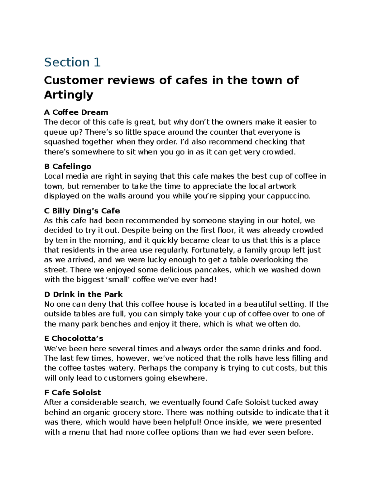 Test 4 - IELTS Cambridge Exam Preparation Notes - Studocu