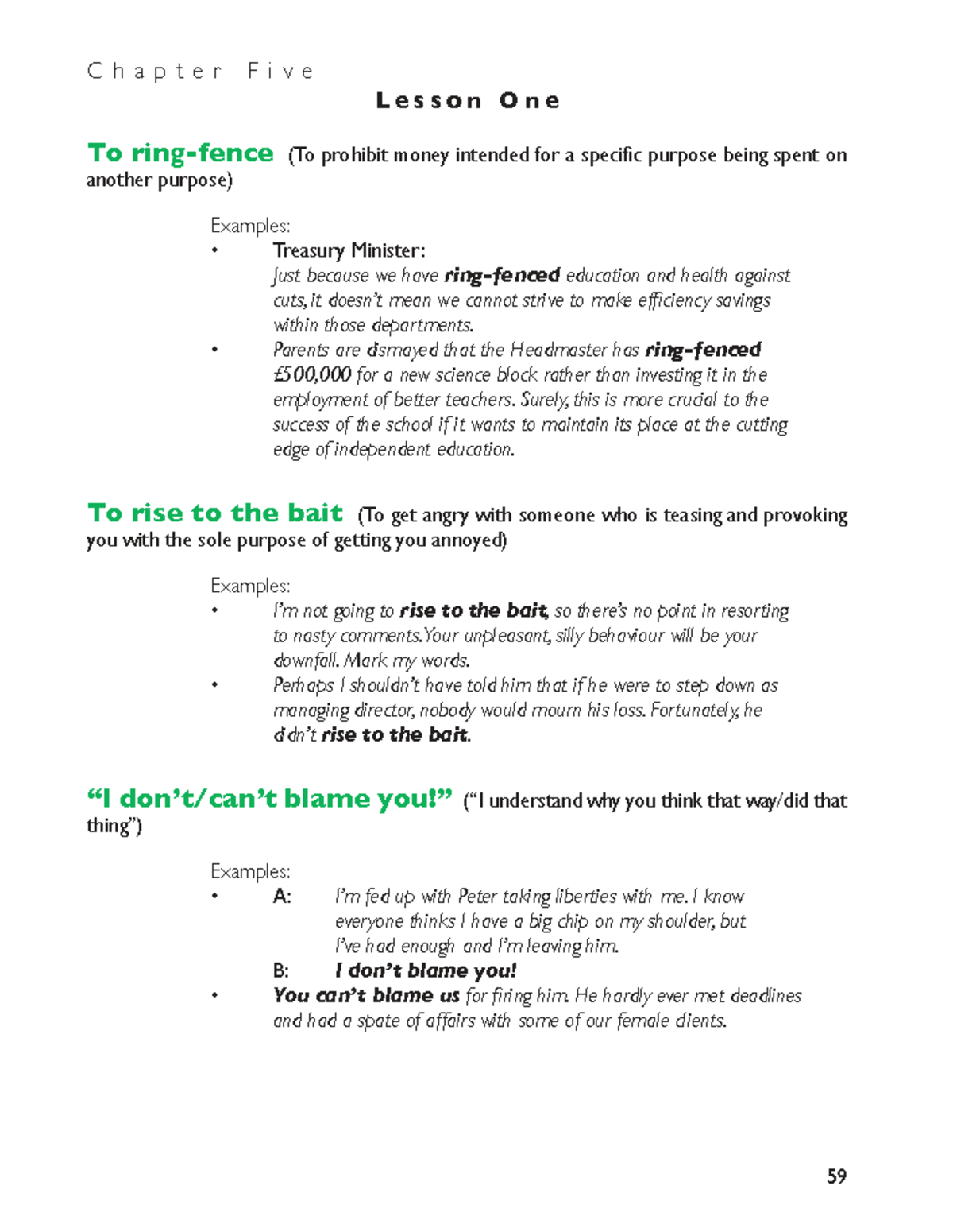 High Level English 8S TVSLMFMX Chapter 5 Lesson Notes - Studocu
