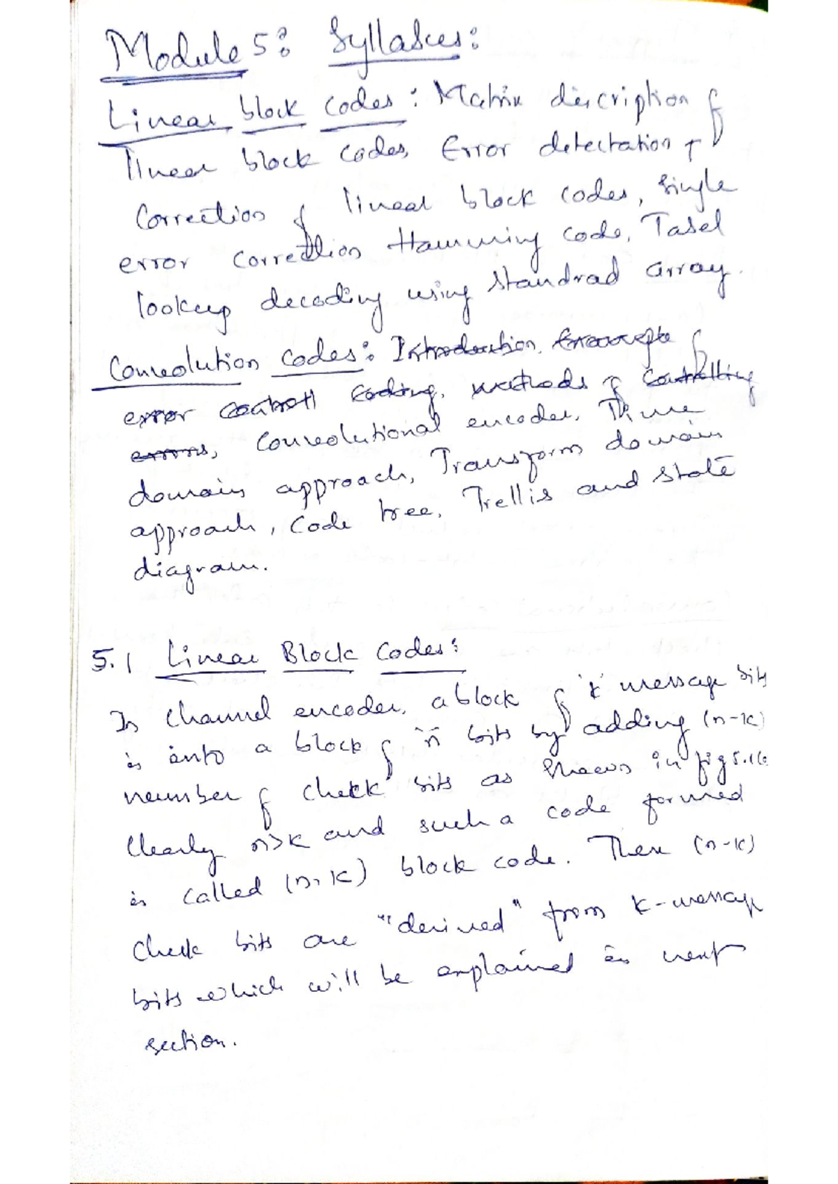 21EC51 Course Notes - Comprehensive Study Materials - Studocu
