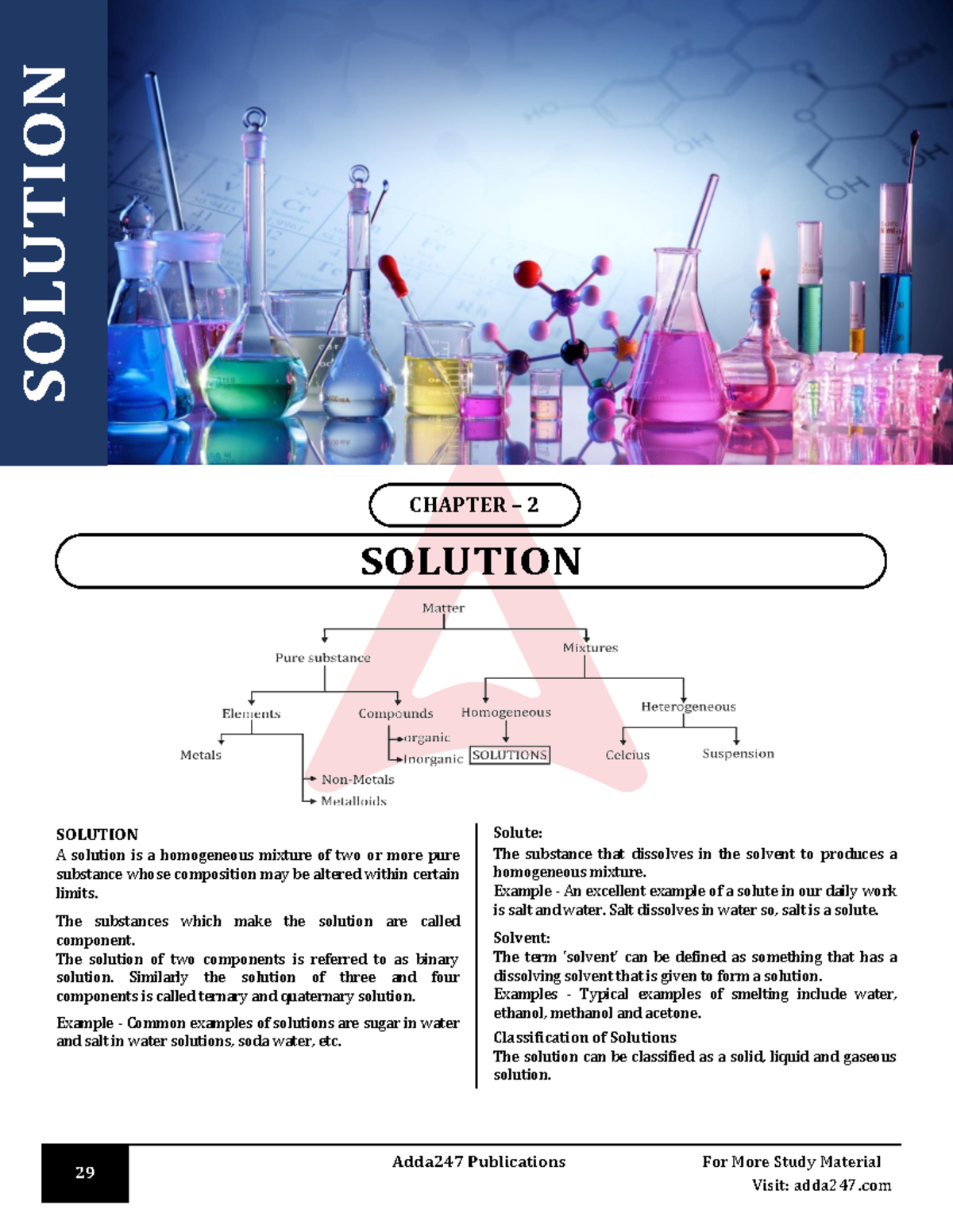 CH-2 Solutions: Comprehensive Guide to Mixtures and Properties - Studocu