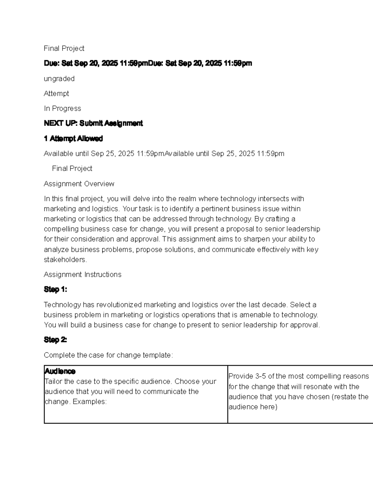 Final Project (SYS 101): Tech Solutions in Marketing & Logistics - Studocu