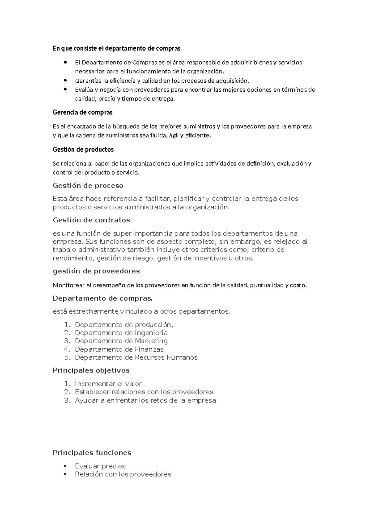 En que consiste el departamento de compras - Garantiza la eficiencia y ...