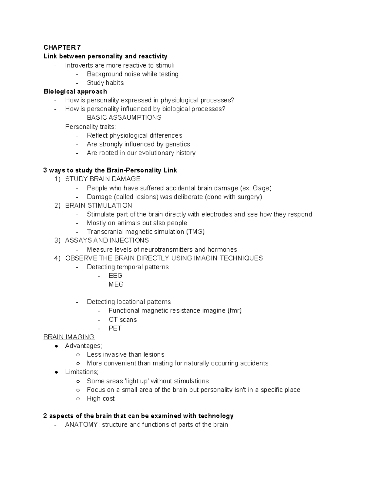 Psychoanalysis and Personality Development: Insights from Chapter 7 ...