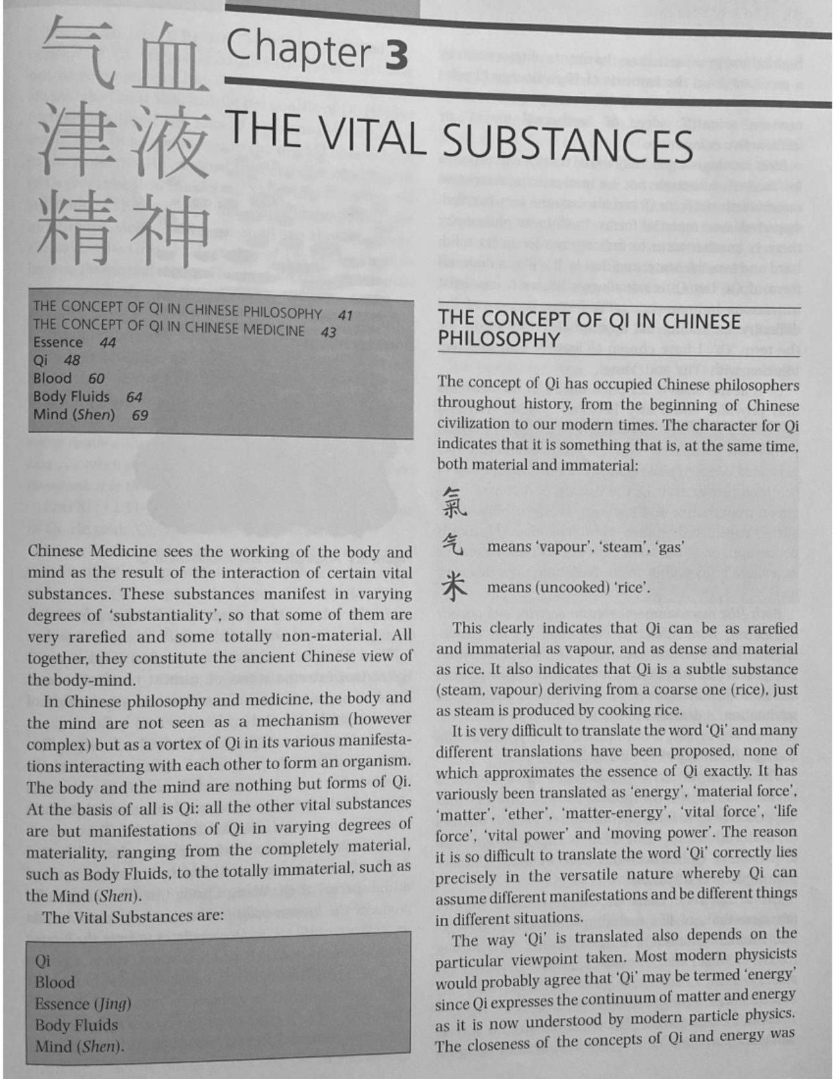 Chapter 3: The Concept of Qi in Chinese Philosophy & Medicine - Studocu