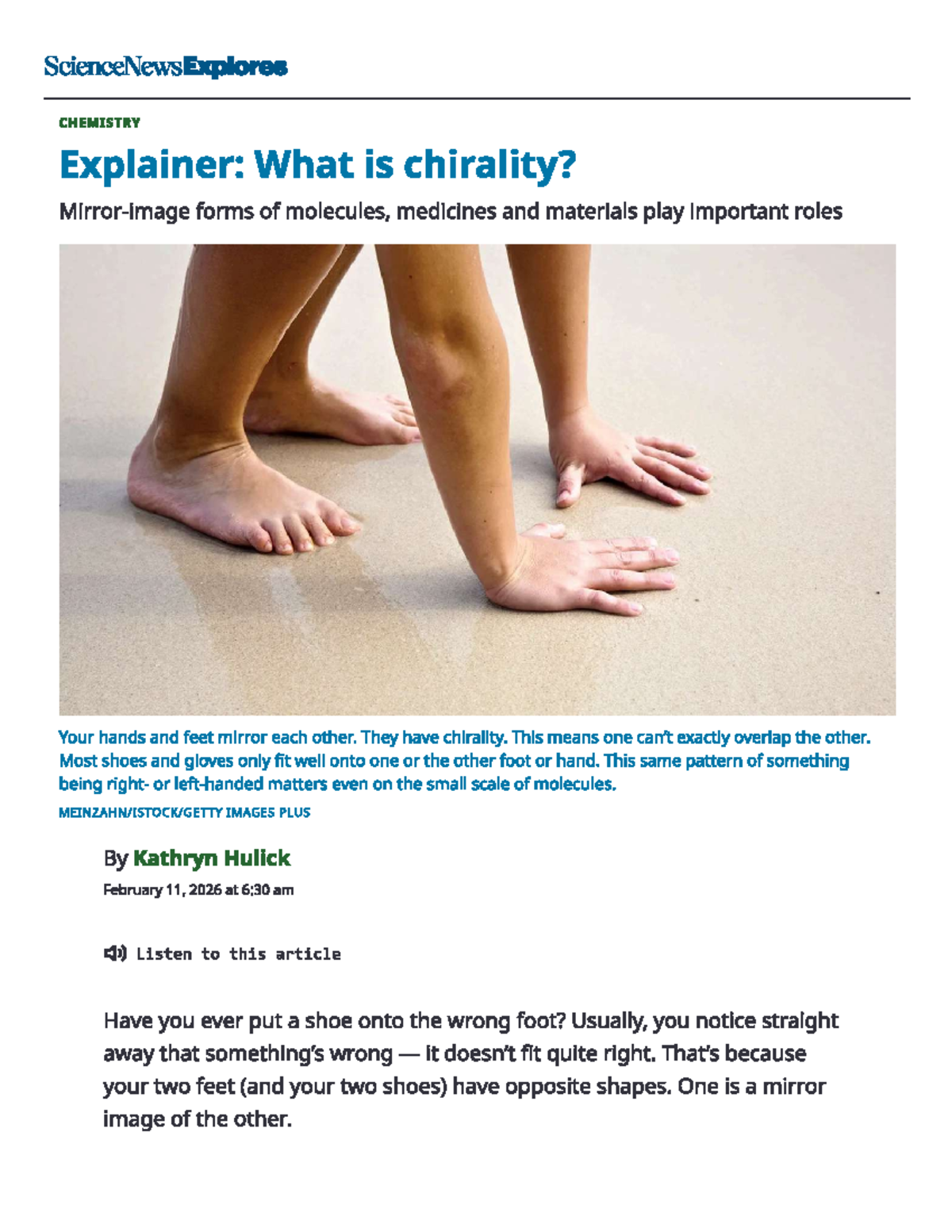 Chirality in Chemistry: Understanding Molecular Forms and Their Impact ...