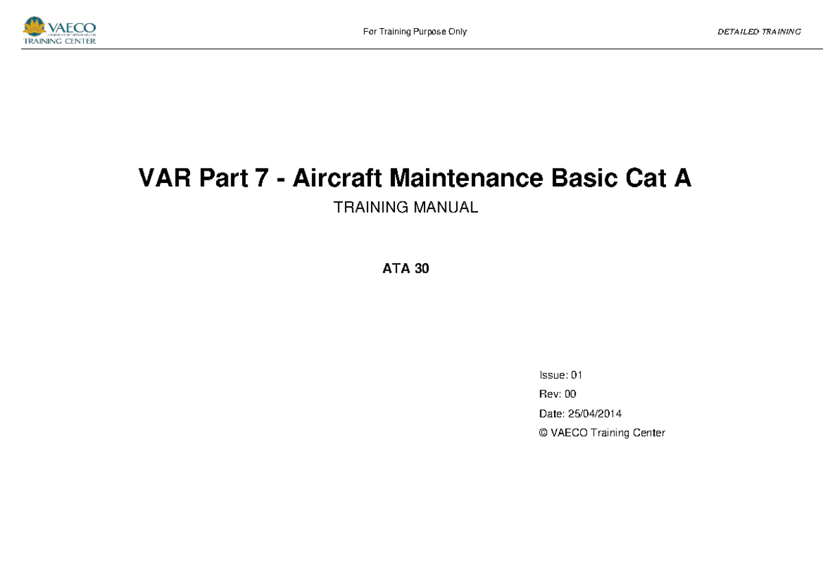 6. M11.12 - Ice and Rain Protection Fundamentals - ATA 30 Training ...