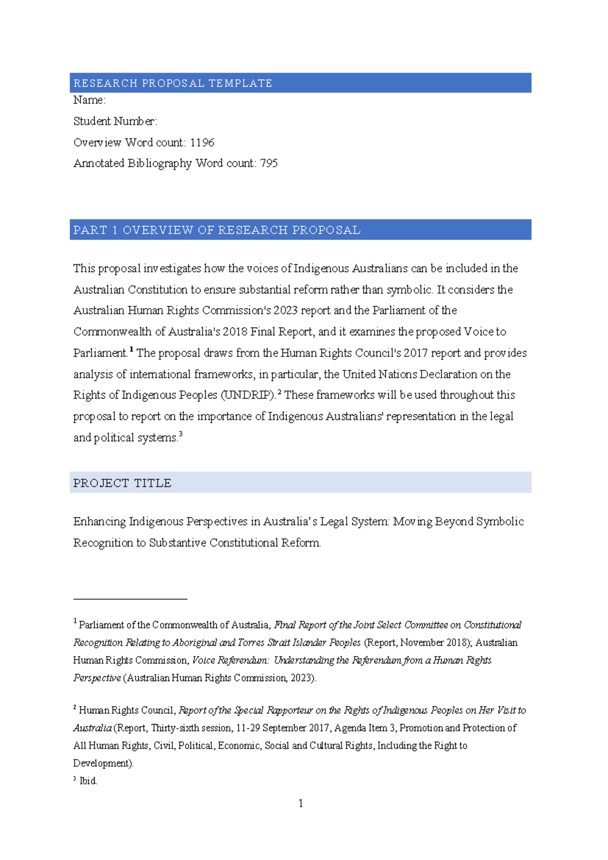 Enhancing Indigenous voices in the Australian Constitution: A research ...