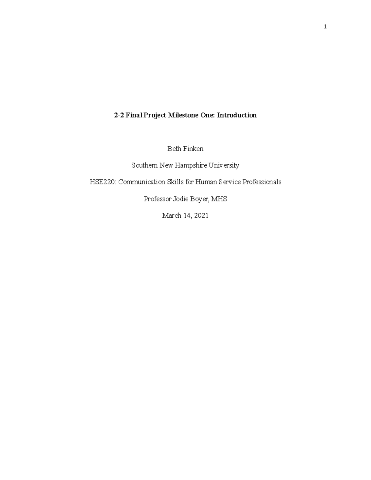 HSE220 Final Project Milestone 1: Client Transportation Issues - Studocu