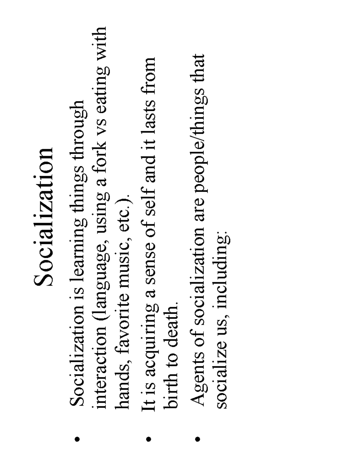 SOC 101: Socialization & Its Agents - Family, Peers, Technology, & More ...